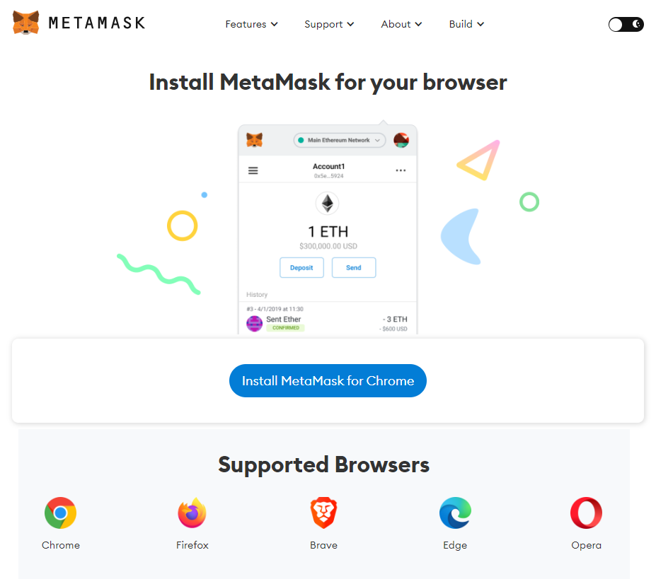 install metamask